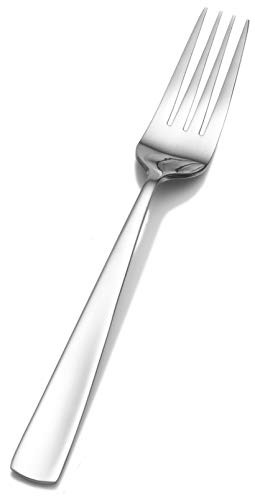Gourmet Basics by Mikasa Danford Stainless Steel Dinner Fork, Set of 10