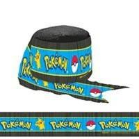 Amscan Electrifyingly Cute Pikachu & Friends Birthday Party Crepe Streamer Decoration, 30', Blue