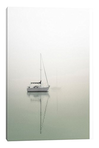 iCanvasART Sailboats Canvas Print, 18" x 12"