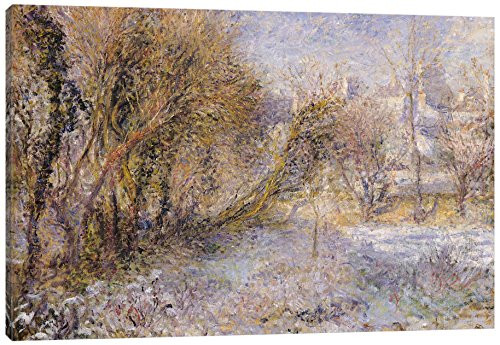 iCanvasART Snowy Landscape Print, 12" x 1.5" x 18"