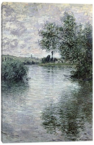 iCanvasART The Seine at Vetheuil, 1879 Print, 18" x 12"