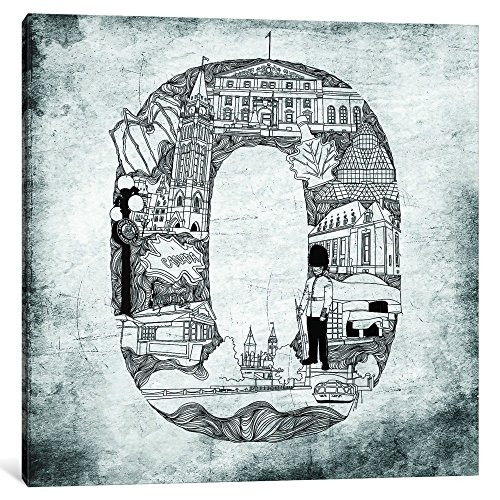 iCanvasART 1-Piece Ottawa Canvas Print by Sasha, 0.75 by 12 by 12-Inch