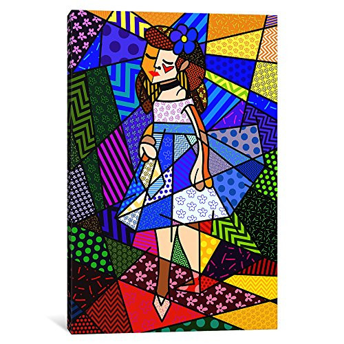 iCanvasART 1 Piece The Dancer 3 (After Pierre Auguste Renoir) Canvas Print by Ginger, 12" x 8"/0.75" Deep