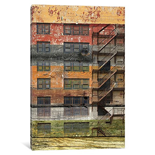 iCanvasART iCanvas Building III Gallery Wrapped Canvas Art Print by Irena Orlov, 18" x 12"