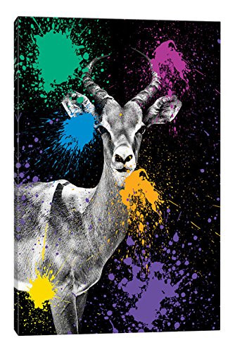 iCanvasART Antelope Impala Canvas Print, 18" x 12"