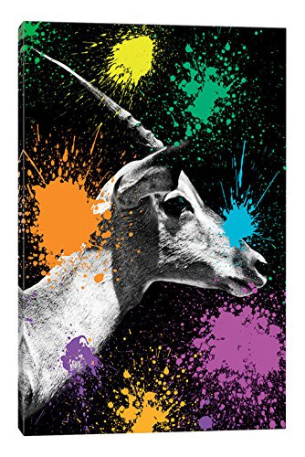 iCanvasART Antelope Profile II Canvas Print, 18" x 12"