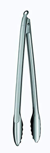 Rosle Stainless Steel Lock and Release Click Tongs, 17-inch