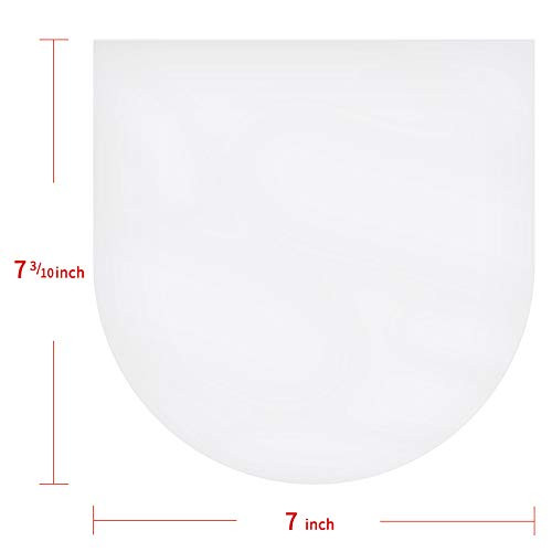 50 Clear Anti-Static 3 Mil Plastic Vinyl Record Inner Sleeves for 7'' Record