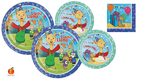 Llama Llama Party Supply Bundle for 16 Guests