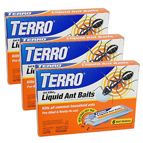 Terro T300 T300-3 Killer Liquid Ant Baits (3 Pack), 3-Pack