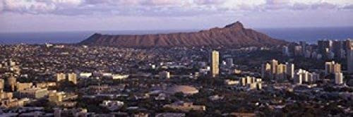 Posterazzi PPI132062S High Angle View of a City Oahu Honolulu County Hawaii USA 2010 Poster Print, 18 x 6 Posterazzi PPI132062S High Angle View of a City Oahu Honolulu County Hawaii USA 2010 Poster Print, 18 x 6