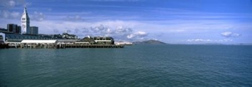 Posterazzi PPI141584S Buildings at the waterfront San Francisco California USA Poster Print, 18 x 7
