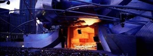 Posterazzi USA Illinois Chicago Millennium Park Pritzker Pavilion Poster Print, (18 x 7)
