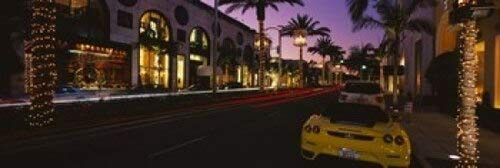 Posterazzi Cars Parked on The Road Rodeo Drive City of Los Angeles California USA Poster Print, (18 x 6), Varies Posterazzi Cars Parked on The Road Rodeo Drive City of Los Angeles California USA Poster Print, (18 x 6), Varies