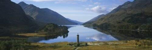 Posterazzi High angle view near a lake Glenfinnan Monument Loch Shiel Highlands Region Scotland Poster Print, (18 x 6) Posterazzi High angle view near a lake Glenfinnan Monument Loch Shiel Highlands Region Scotland Poster Print, (18 x 6)