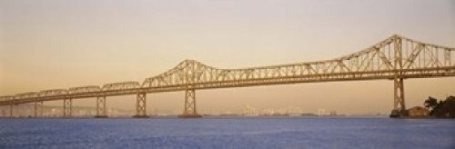 Posterazzi Low angle view Bay Bridge California USA Poster Print, (18 x 6)