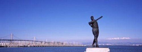 Posterazzi Bay Bridge San Francisco California USA Poster Print, (18 x 7)