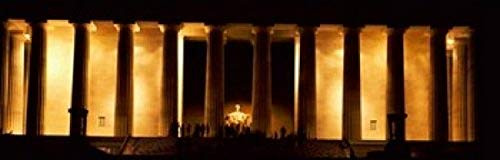 Posterazzi PPI120323S Statue of Abraham Lincoln Memorial Washington DC USA Poster Print, 18 x 6