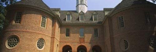 Posterazzi Low angle view of a government Capitol Building Colonial Williamsburg Virginia USA Poster Print, (18 x 6)