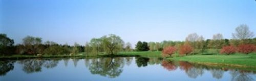 Posterazzi Pond course Golf And Country Club Towson Baltimore County Maryland USA Poster Print, (18 x 6)