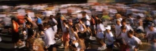 Posterazzi Crowd participating in a marathon race Bay Bridge San Francisco County California USA Poster Print, (18 x 6) Posterazzi Crowd participating in a marathon race Bay Bridge San Francisco County California USA Poster Print, (18 x 6)