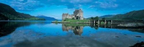 Posterazzi Reflection water Eilean Donan Castle Loch Duich Highlands Scotland Poster Print, (18 x 6) Posterazzi Reflection water Eilean Donan Castle Loch Duich Highlands Scotland Poster Print, (18 x 6)