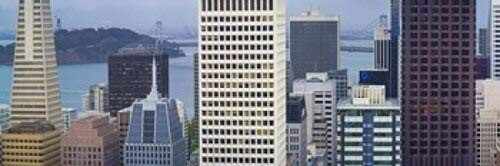 Posterazzi Skyscrapers in the financial district with the bay bridge in the background San Francisco California USA 2011 Poster Print, (18 x 6) Posterazzi Skyscrapers in the financial district with the bay bridge in the background San Francisco California USA 2011 Poster Print, (18 x 6)