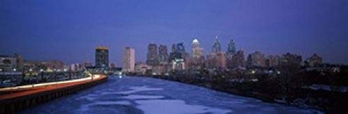 Posterazzi PPI75952S Buildings in a city Philadelphia Pennsylvania USA Poster Print, 18 x 6