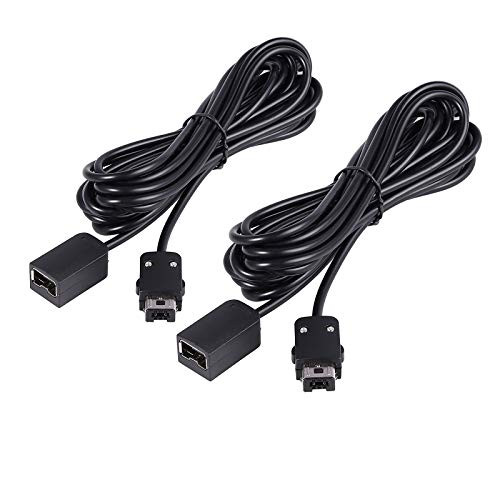 2 Pack SNES Classic Controller Extension Cable 3M/10ft, AUTOUTLET Extension Power Cord for Super Nintendo SNES Classic Edition Controller and Nintendo NES Mini Classic Edition
