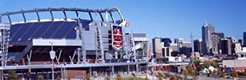 Posterazzi PPI141654S Stadium in a City Sports Authority Field at Mile High Denver County Colorado USA Poster Print, 18 x 6