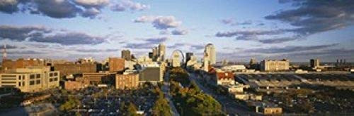 Posterazzi PPI92414S High Angle View Of A City St. Louis Missouri USA Poster Print, 18 x 6