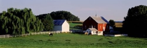 Posterazzi Farm Baltimore County Maryland USA Poster Print, (18 x 6)