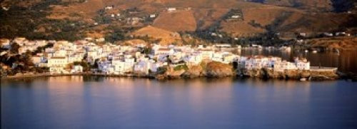 Buildings at the waterfront Andros Cyclades Islands Greece Poster Print (18 x 7) Buildings at the waterfront Andros Cyclades Islands Greece Poster Print (18 x 7)