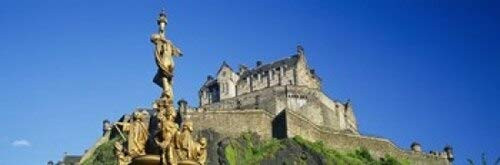 Posterazzi Low angle view hill Castle Edinburgh Scotland Poster Print, (18 x 6) Posterazzi Low angle view hill Castle Edinburgh Scotland Poster Print, (18 x 6)
