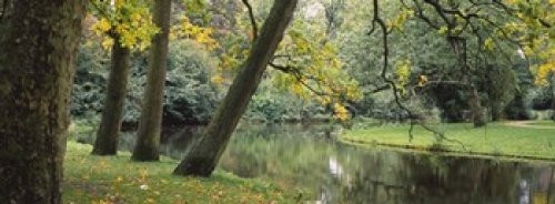 Posterazzi Trees Near a Pond in a Park Vondelpark Amsterdam Netherlands Poster Print, (18 x 7), Varies Posterazzi Trees Near a Pond in a Park Vondelpark Amsterdam Netherlands Poster Print, (18 x 7), Varies