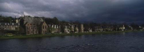 Posterazzi Clouds Over Building On The Waterfront Inverness Highlands Scotland United Kingdom Poster Print, (18 x 7)