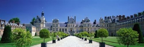 Posterazzi Chateau Fontainebleau Ile de France Poster Print, (18 x 6)