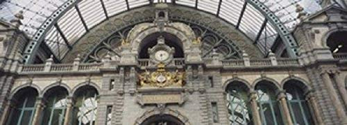 Posterazzi PPI90714S Low angle view of a building Antwerp Belgium Poster Print, 18 x 7