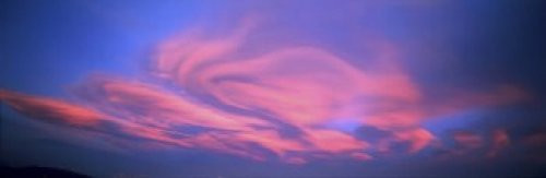 Posterazzi Cloudscape Canterbury New Zealand Poster Print, (18 x 6)