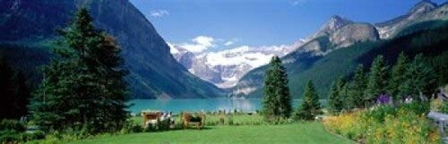 Posterazzi Lake Louise Banff National Park Alberta Canada Poster Print, (18 x 6)