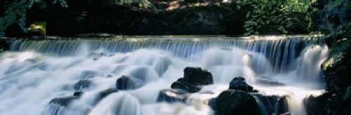 Posterazzi Waterfall in a forest Aberfeldy Birks Perthshire Scotland Poster Print, (18 x 6) Posterazzi Waterfall in a forest Aberfeldy Birks Perthshire Scotland Poster Print, (18 x 6)