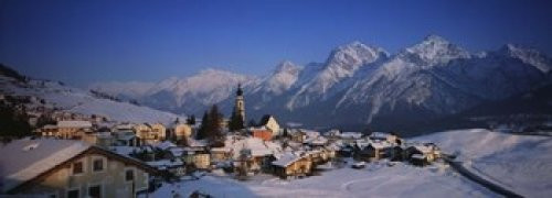 Posterazzi Switzerland Poster Print, (18 x 7)