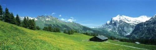 Posterazzi Grindelwald Switzerland Poster Print, (18 x 6)