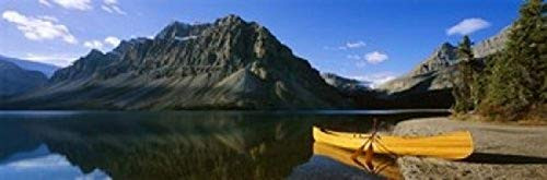 Posterazzi PPI108389S Canoe at the lakeside Bow Lake Banff National Park Alberta Canada Poster Print, 18 x 6 Posterazzi PPI108389S Canoe at the lakeside Bow Lake Banff National Park Alberta Canada Poster Print, 18 x 6