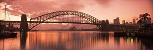 Posterazzi PPI137157S Harbour Bridge Opera House in The Background Harbor Sydney New South Wales Australia Poster Print, 18 x 6, Varies