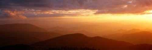 Mountains Sunset Blue Ridge Parkway Great Smoky Mountains North Carolina USA Poster Print (18 x 6) Mountains Sunset Blue Ridge Parkway Great Smoky Mountains North Carolina USA Poster Print (18 x 6)