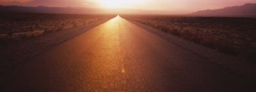 Posterazzi Road passing through a desert Nevada USA Poster Print, (18 x 7) Posterazzi Road passing through a desert Nevada USA Poster Print, (18 x 7)