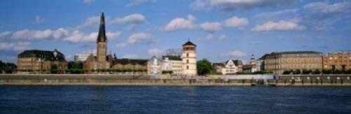 Posterazzi Rhine River Dusseldorf Germany Poster Print, (18 x 6) Posterazzi Rhine River Dusseldorf Germany Poster Print, (18 x 6)