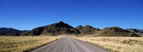 Posterazzi Desert road from Aus to Sossusvlei Namibia Poster Print, (18 x 7) Posterazzi Desert road from Aus to Sossusvlei Namibia Poster Print, (18 x 7)