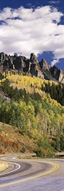 Posterazzi Winding road passing through mountains Jackson Guard Station Ridgway Colorado USA Poster Print, (18 x 6) Posterazzi Winding road passing through mountains Jackson Guard Station Ridgway Colorado USA Poster Print, (18 x 6)